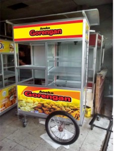 Jual Gerobak Aluminium Jogja