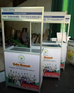 Gerobak lipat alumunium