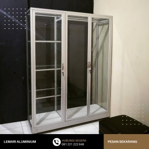 jual lemari aluminium jogja