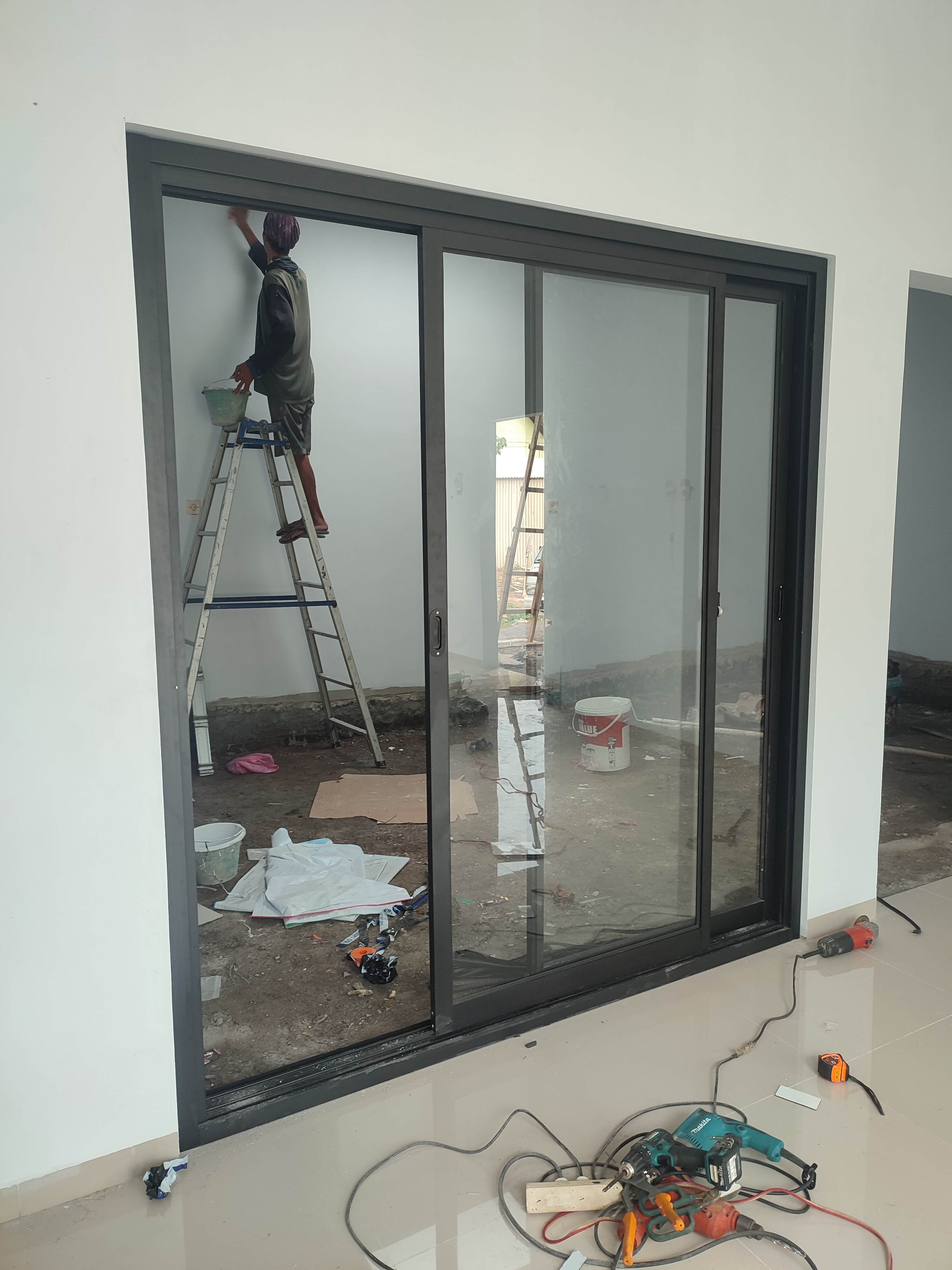 pintu sliding 2 daun