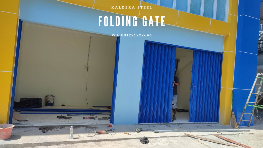 folding gate toko dan garasi